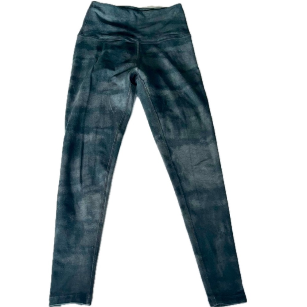 Beyond yoga tie-dye blue-green legging